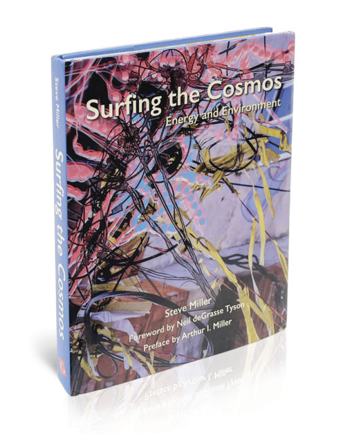 Surfing the Cosmos by Steve Miller, published by Glitterati Press (Cover)