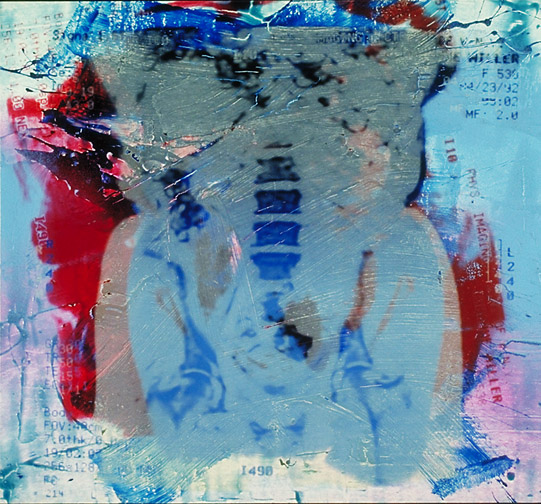 Artist's Mother blue