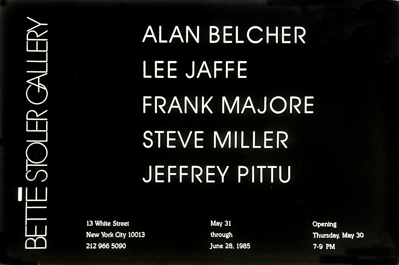 Bette Stoler Invitation