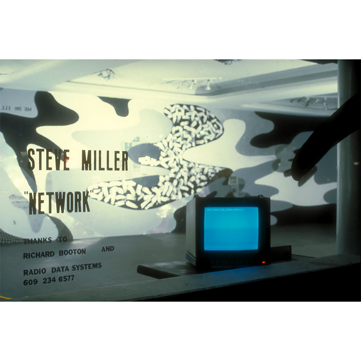 Steve Miller White Columns Installation